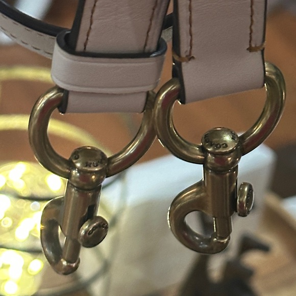 COACH 1941 Mason Carryall Colorblock Satchel in Beechwood w/Snakeskin Detail - Picture 11 of 16